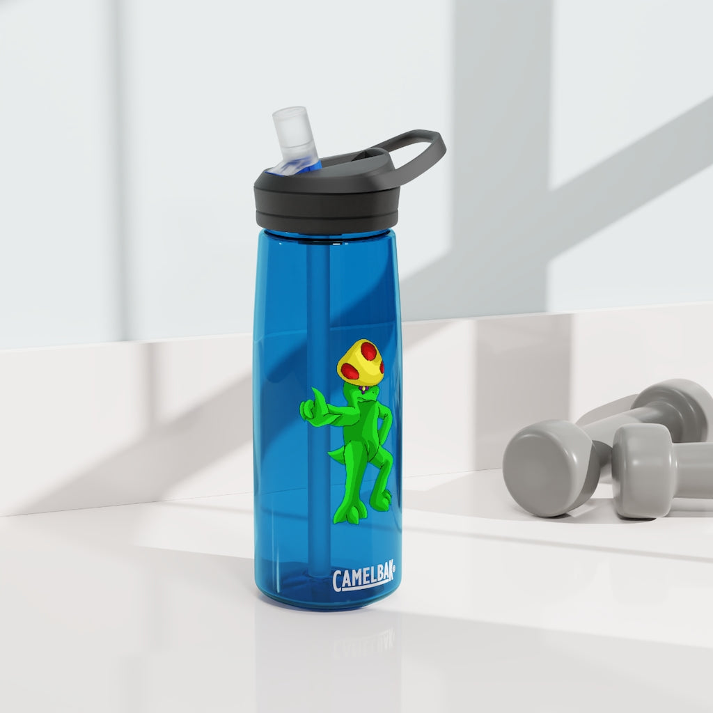 Clawmep CamelBak Eddy® Water Bottle in 20oz and 25oz sizes, showcasing its durable Tritan™ material and spill-proof design.